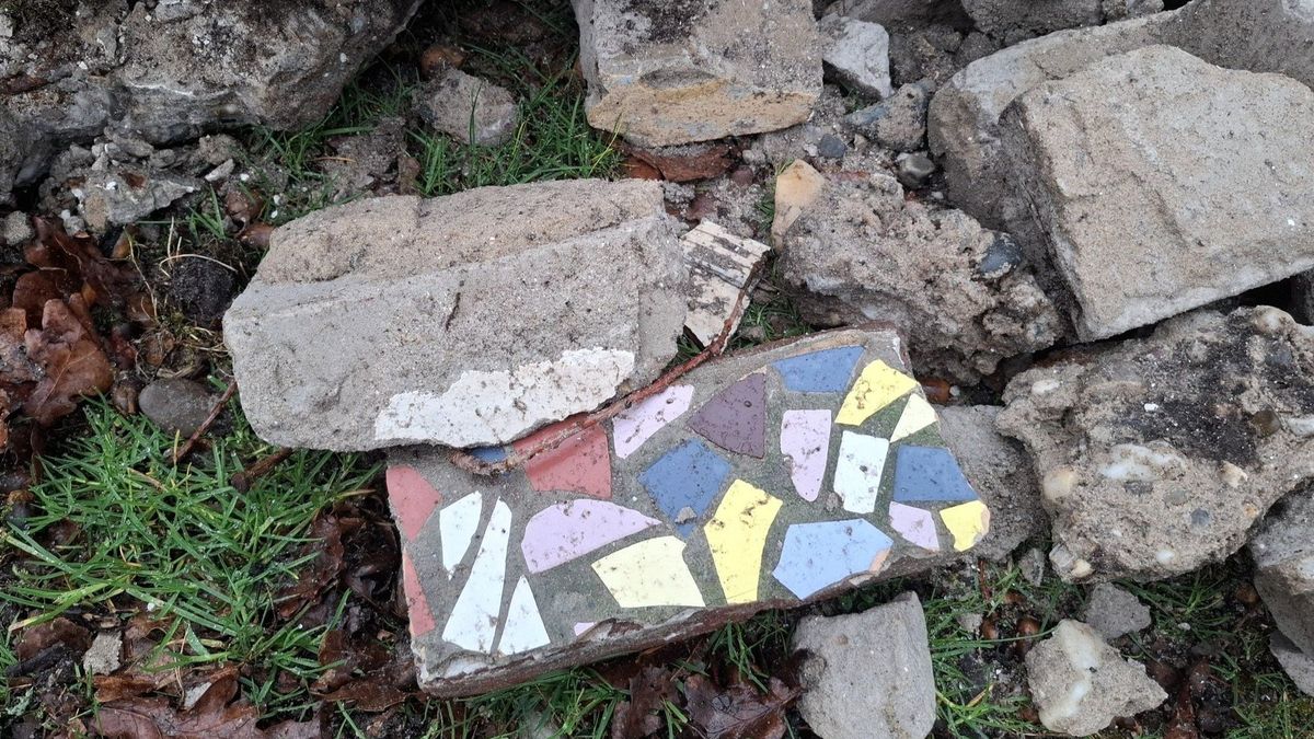 Kunstwerk gesloopt tijdens werkzaamheden: 'Lompe Harry's'