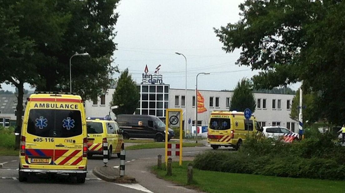 Ambulances in Delden