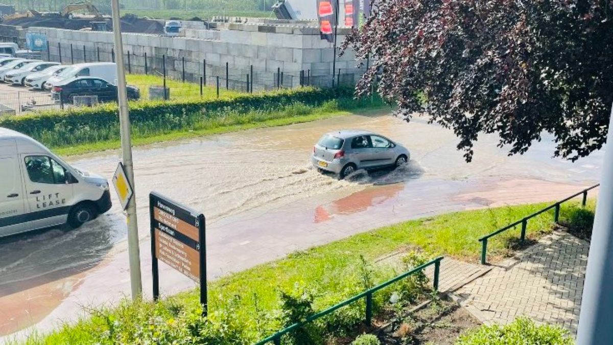 Geen water in Vianen door leidingbreuk