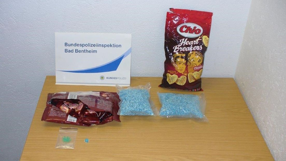 De gevonden drugs