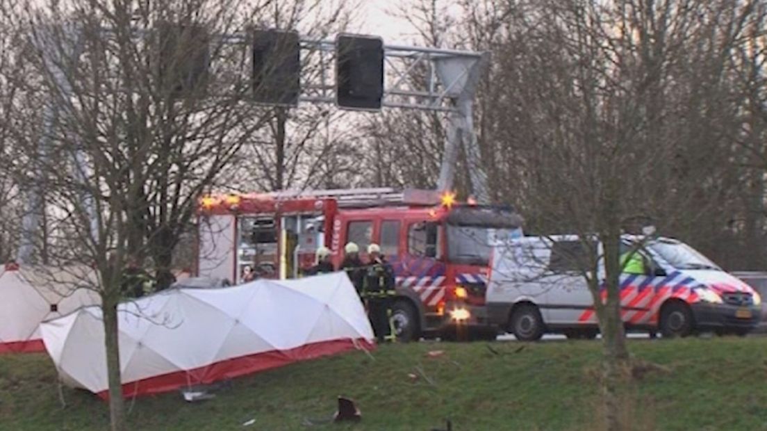 Dodelijk ongeval op de A32