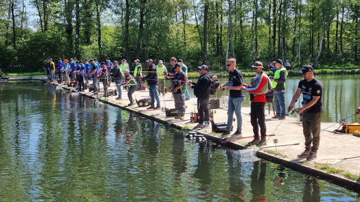 Vissers uit Slowakije kampioen bij EK forelvissen in Reutum