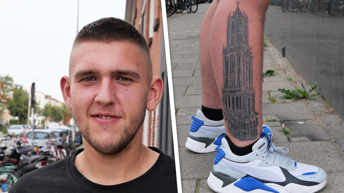 Utrecht in Inkt Patrick (20) moest als 'echte Utrechter' ook een