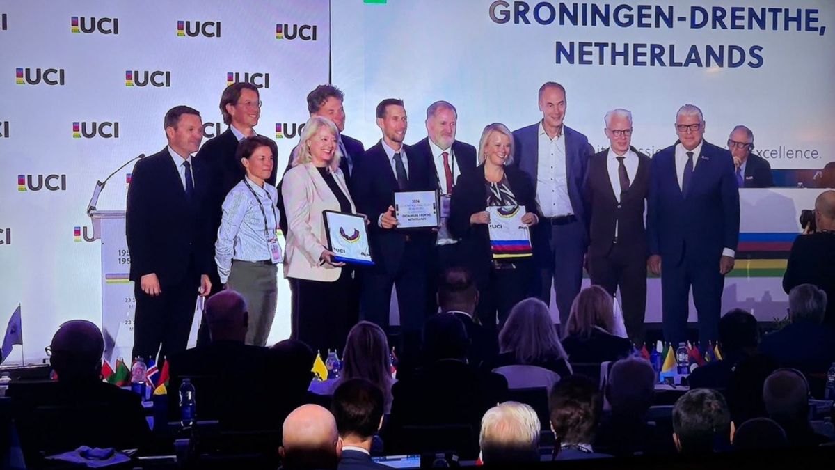 WK wielrennen komt naar Groningen en Drenthe, maar pas in 2034