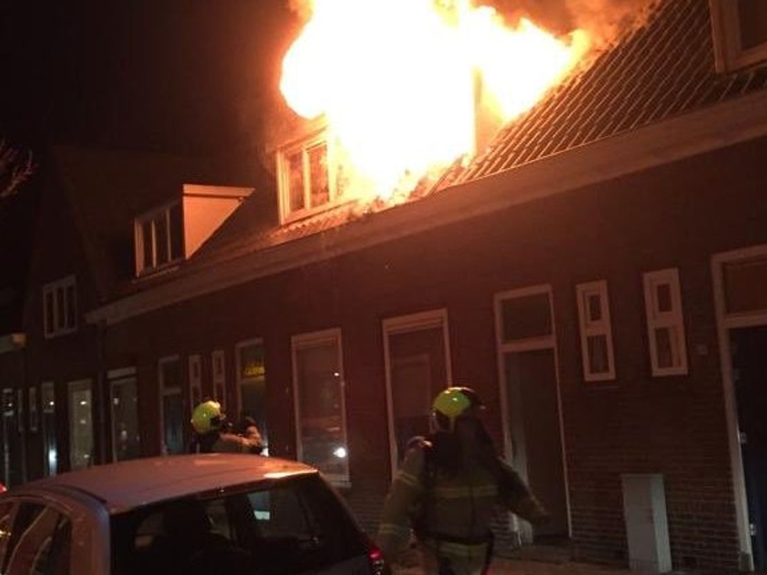 Brand in de Hendrik Verschuringstraat