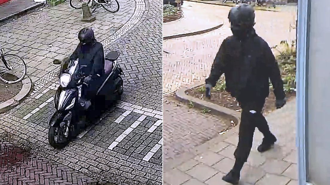 De politie verdenkt deze persoon van het neerschieten van een winkelmedewerker in Arnhem.
