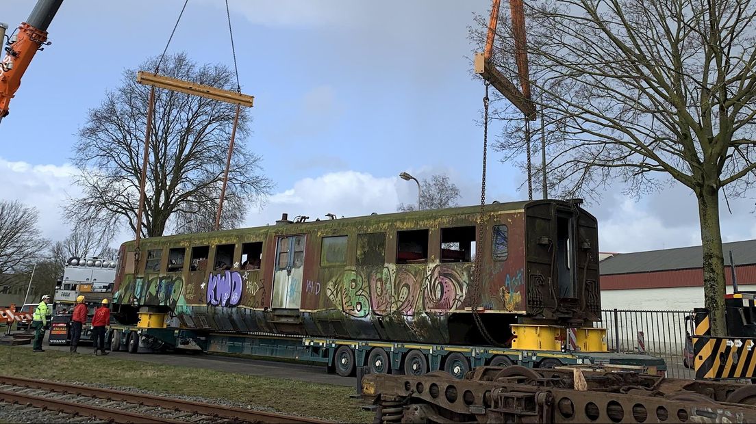 Blauwe Engel 180 wordt op het spoor getakeld