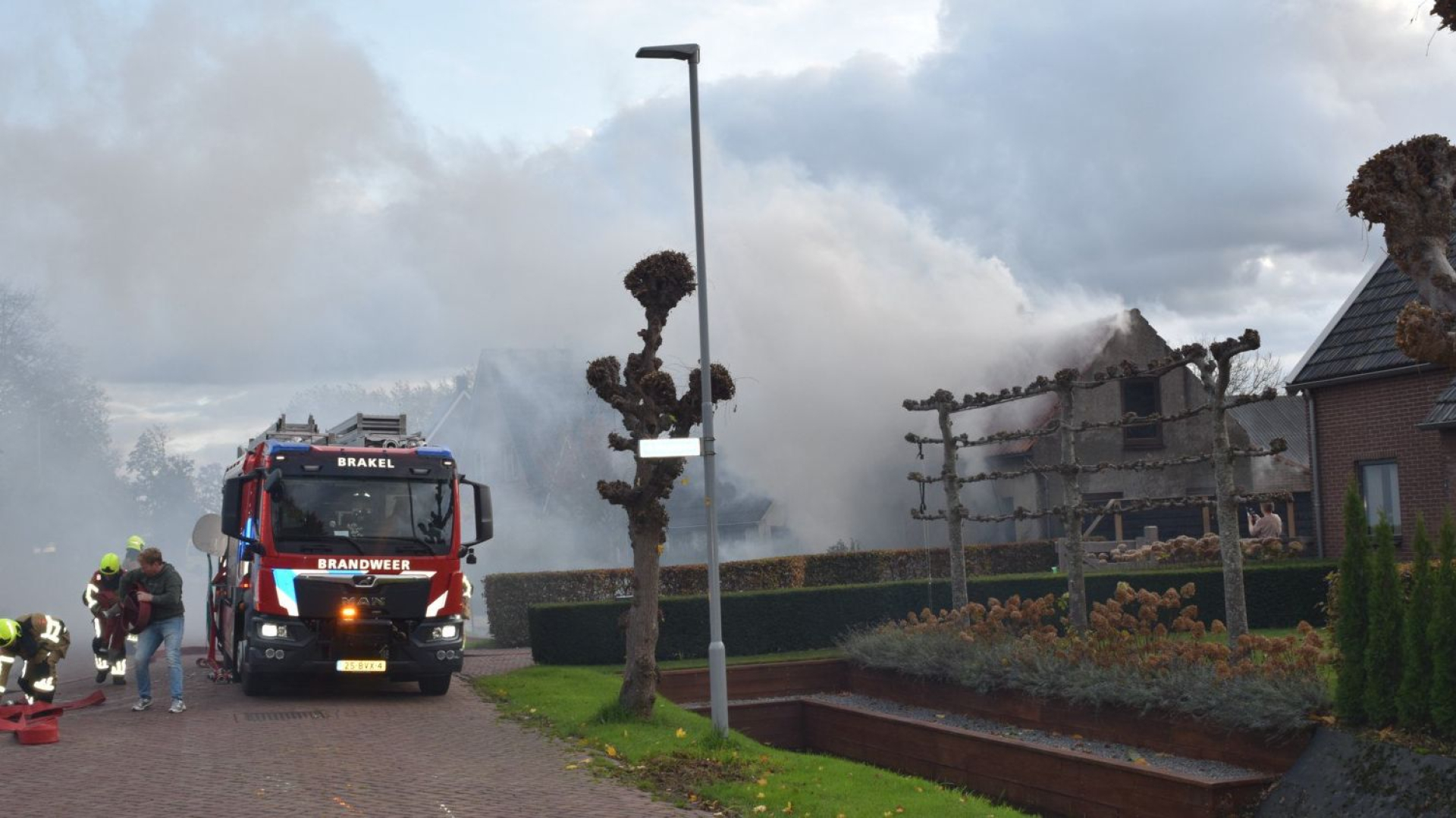 Man (87) overleden bij woningbrand