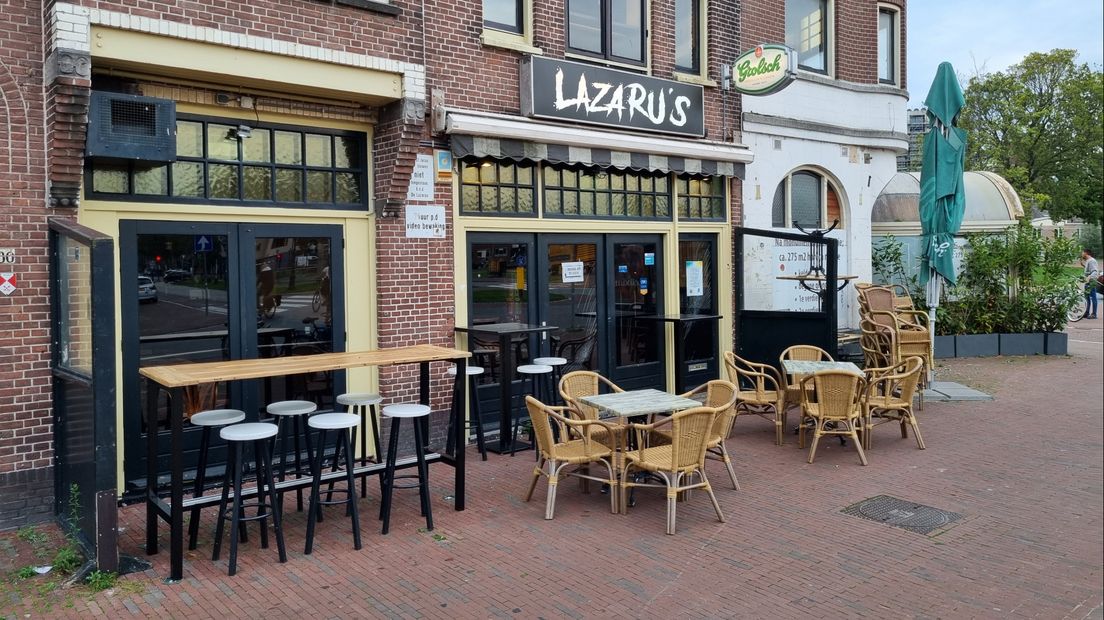 Rockcafé Lazaru's aan de Nieuwe Beestenmarkt in Leiden