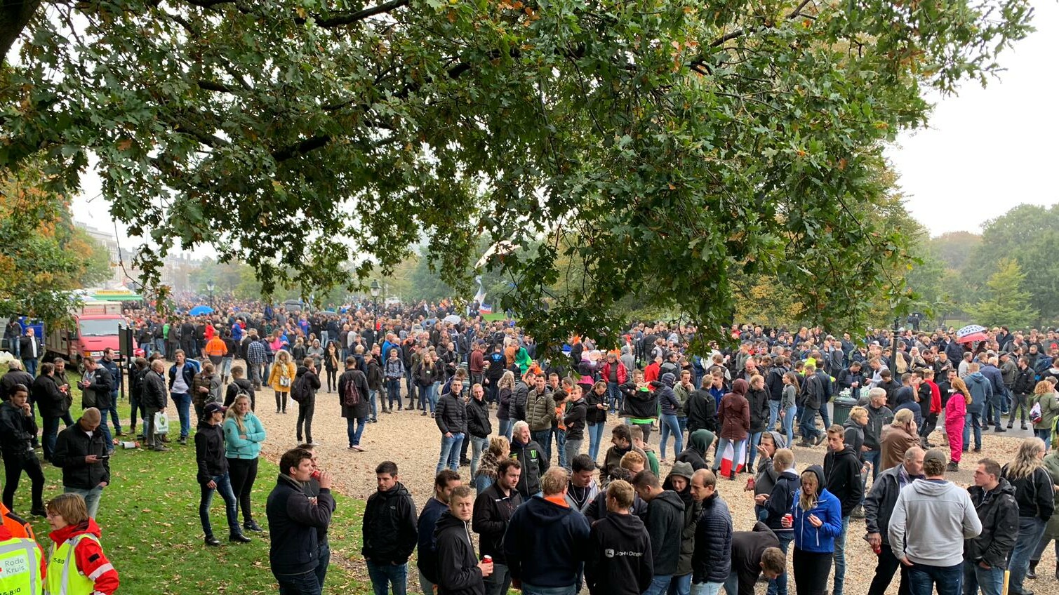 In boereprotest yn Den Haach