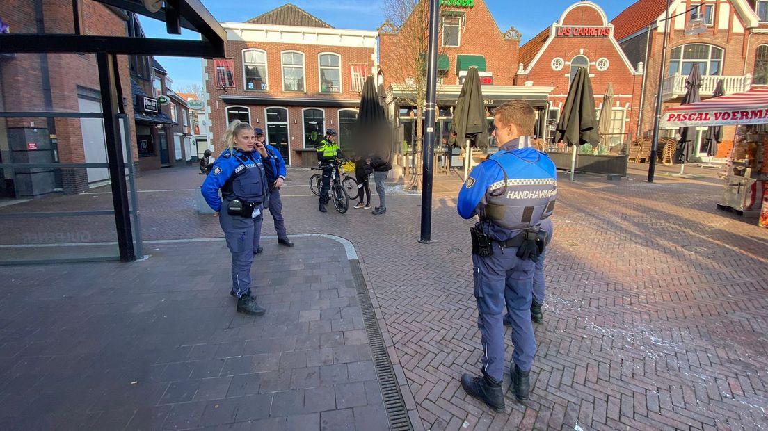 Vier aanhoudingen in centrum Oldenzaal
