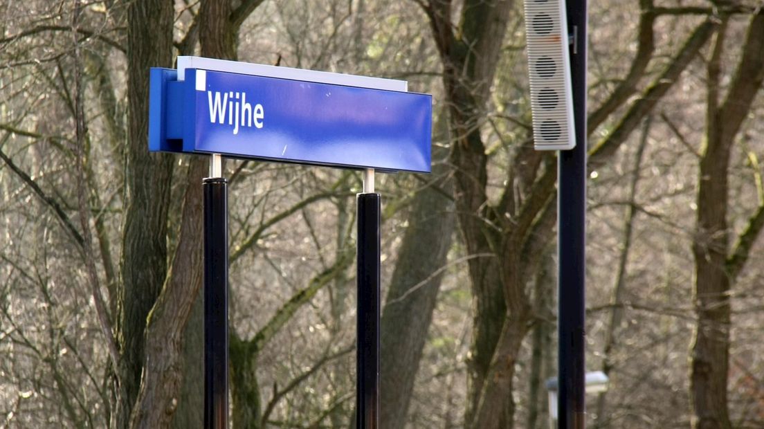 Wijhe, station met de meeste vertraging bij vertrek