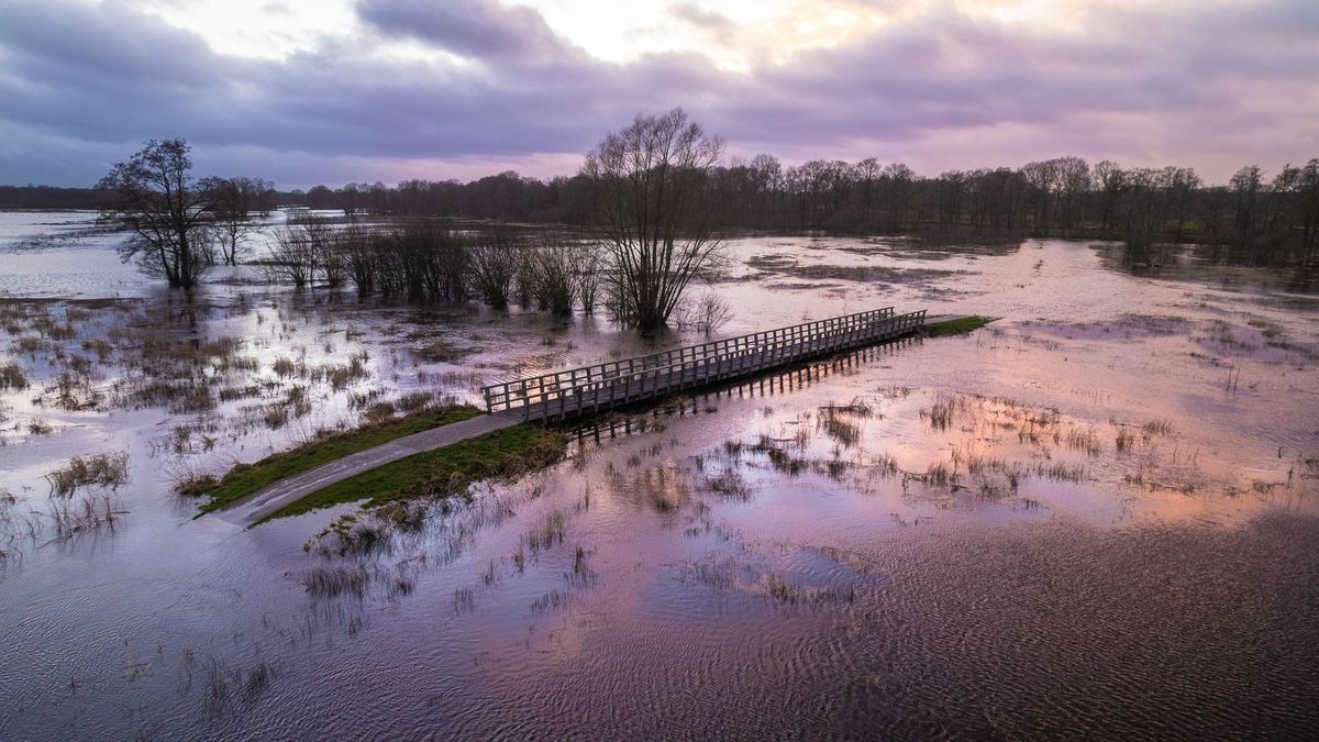 In beeld: Drenthe treedt buiten zijn oevers