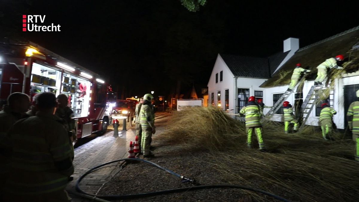 Brand in net gerenoveerde smederij Lage Vuursche
