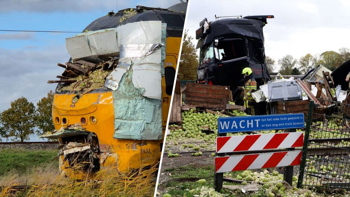 Ravage op spoor na aanrijding, tot 'ver in het weekend' geen treinen