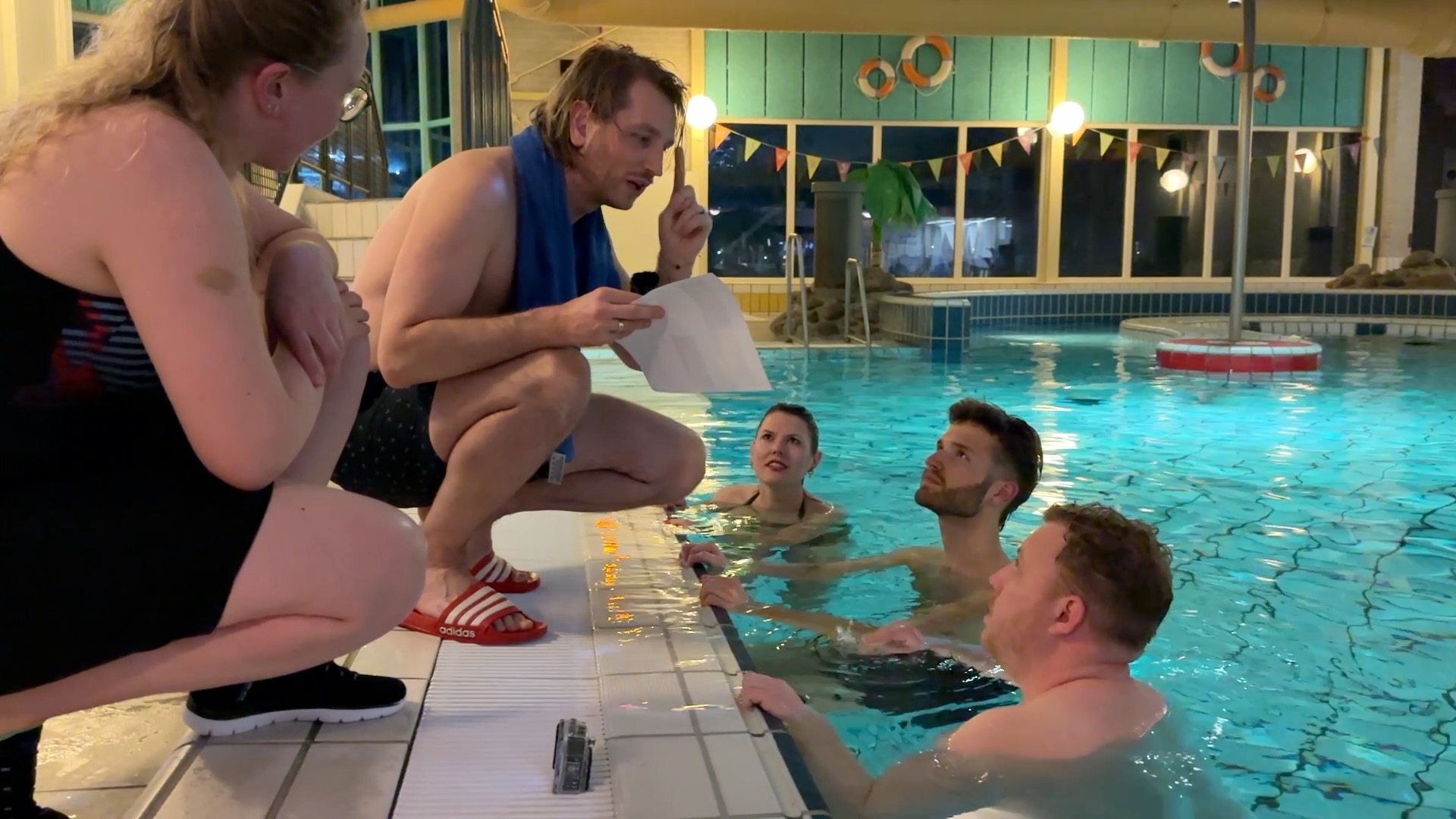 Swimkursus foar akteurs fan teäterstik Swimbad