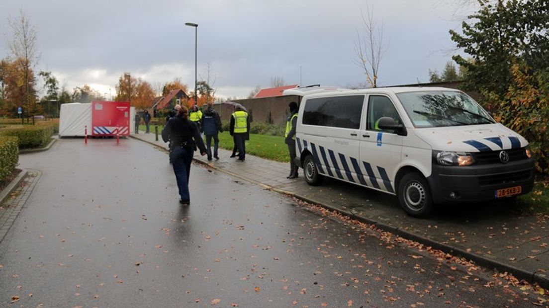 archieffoto van eerder controle op het vakantiepark