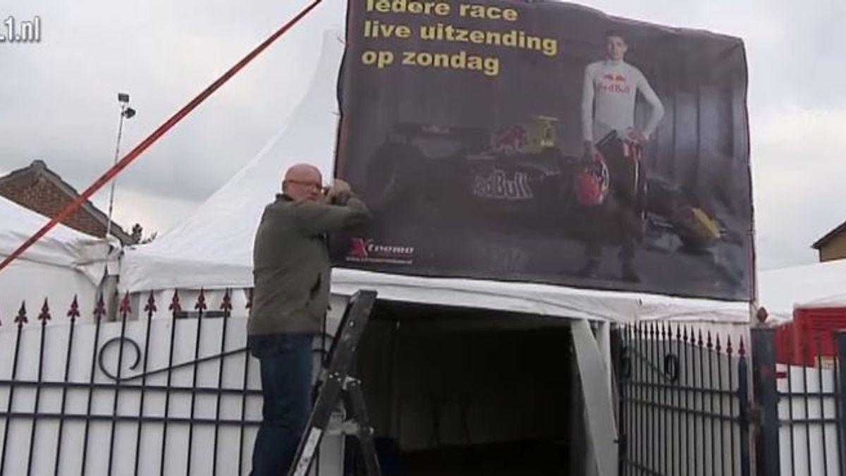 Montfort maakt zich op voor race Max Verstappen