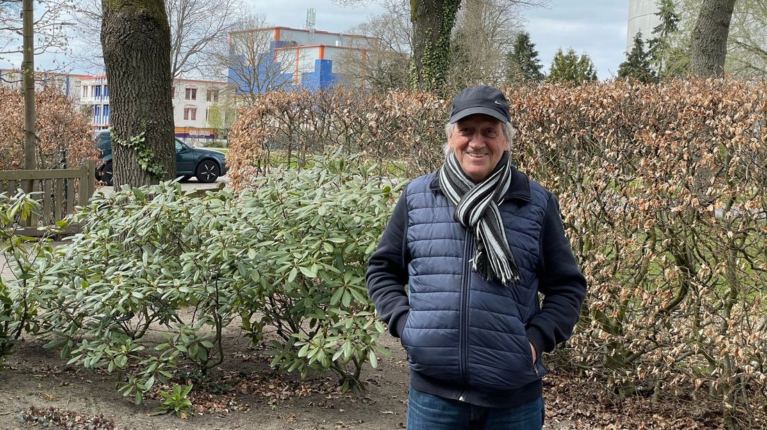 Bewoner Marco Gerritsen is blij dat er een filosofie achter de plannen zit.