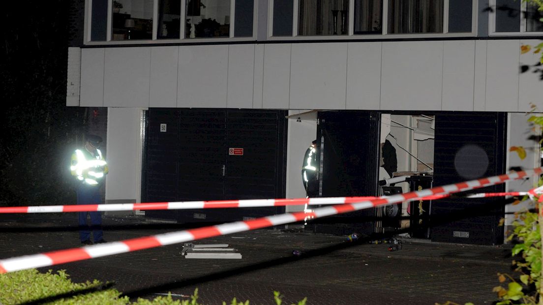 EOD onderzoek na explosie woning Enschede