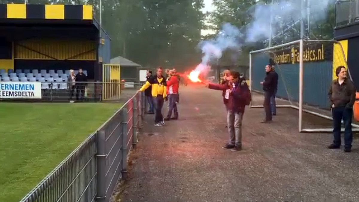 SC Veendam-fan: 'Het voetbal gaat niet door, maar Veendam leeft toch'