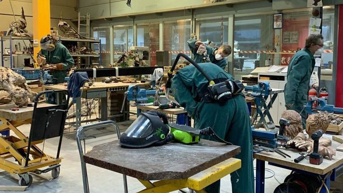 De werkvloer van Ateliers MTW