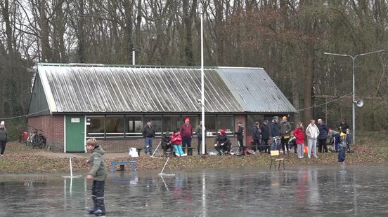 Schaatspret op twee verschillende manieren