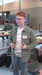 Ook kinderen stemmen vandaag