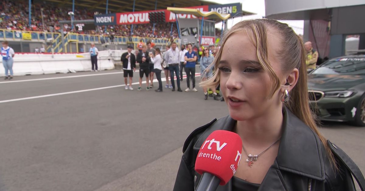 Emma Kok (16) sang Wilhelmus earlier than the beginning of MotoGP: ‘Mega nice honor’