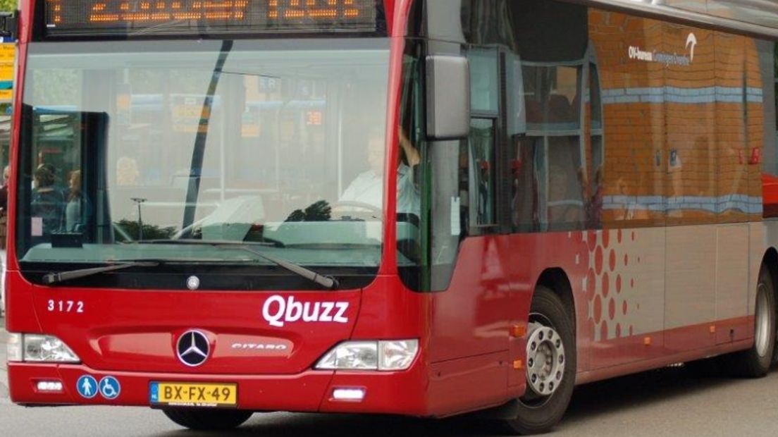 Er is onrust onder buschauffeurs in Emmen (Rechten: Qbuzz)