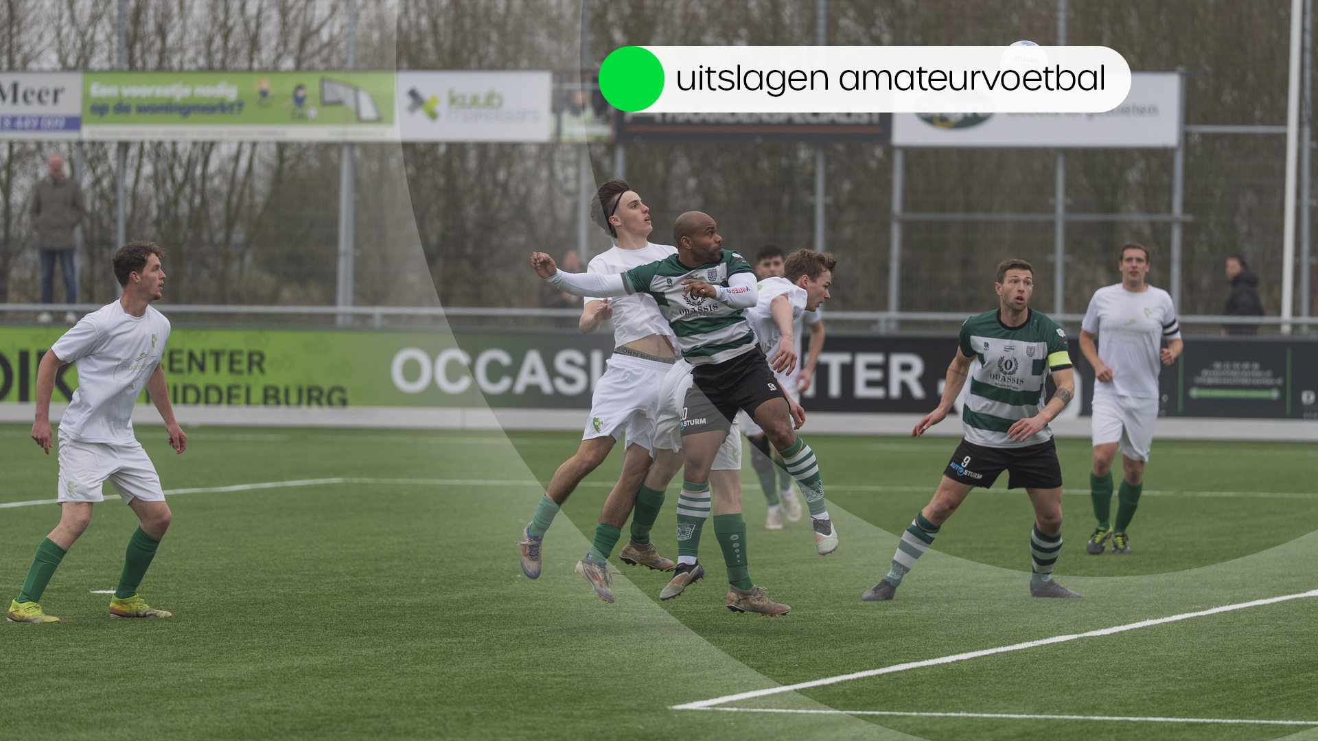Uitslagen amateurvoetbal zaterdag 7 maart
