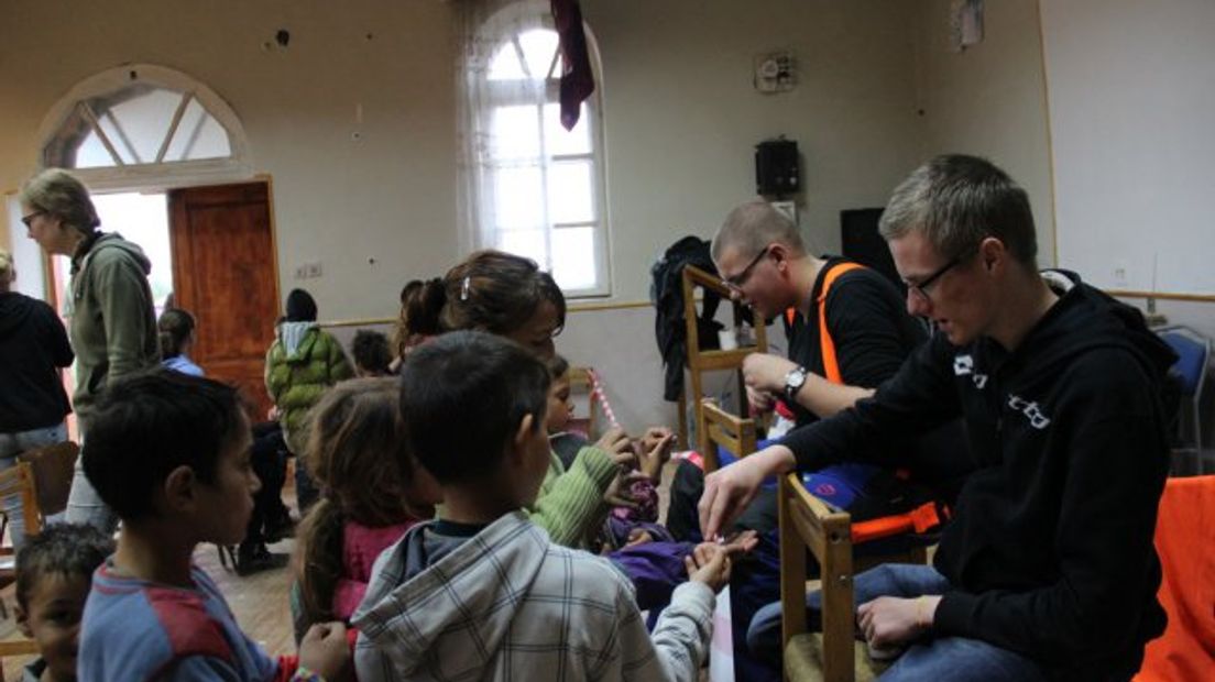 In Oekraïne bouwen de Assenaren een school (Rechten: Assen voor Oekraïne)