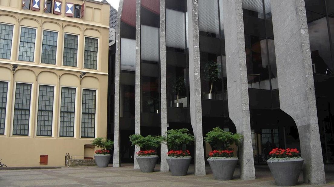 Stadhuis aan Grote Kerkplein in Zwolle