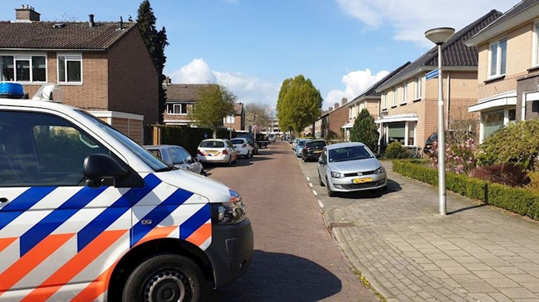 Politie-onderzoek in de Schipbeekstraat na de schietpartij in april