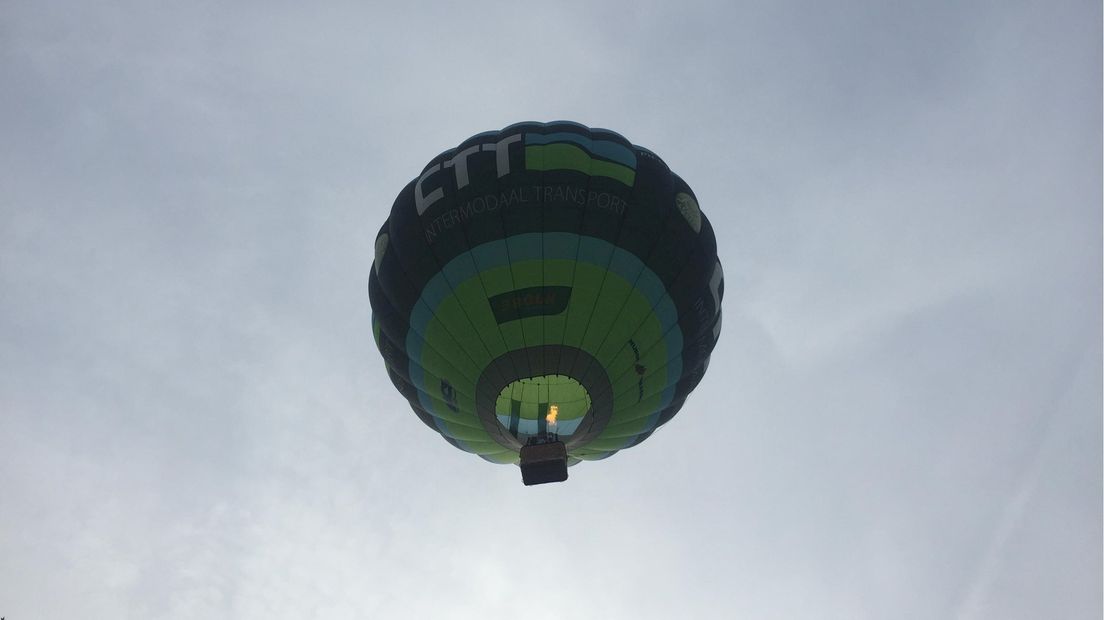 Ballon van Hengelose ondernemer Jan Wessels