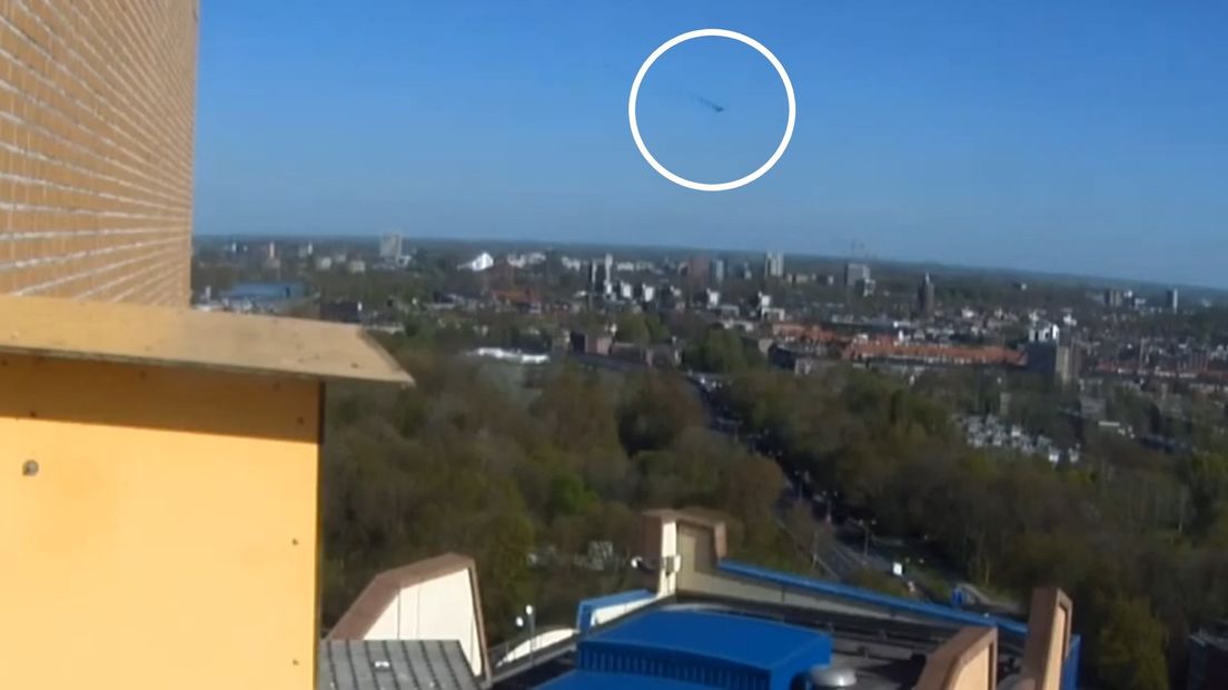 De meteoriet in de cirkel
