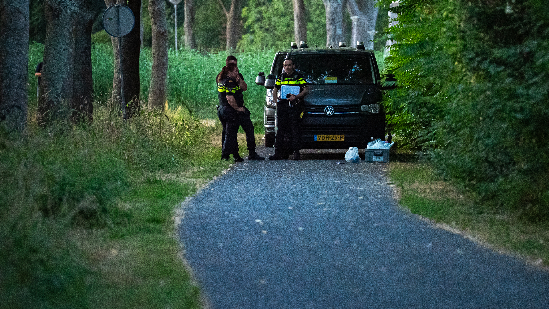Hoe lang de persoon er gelegen heeft is onbekend.