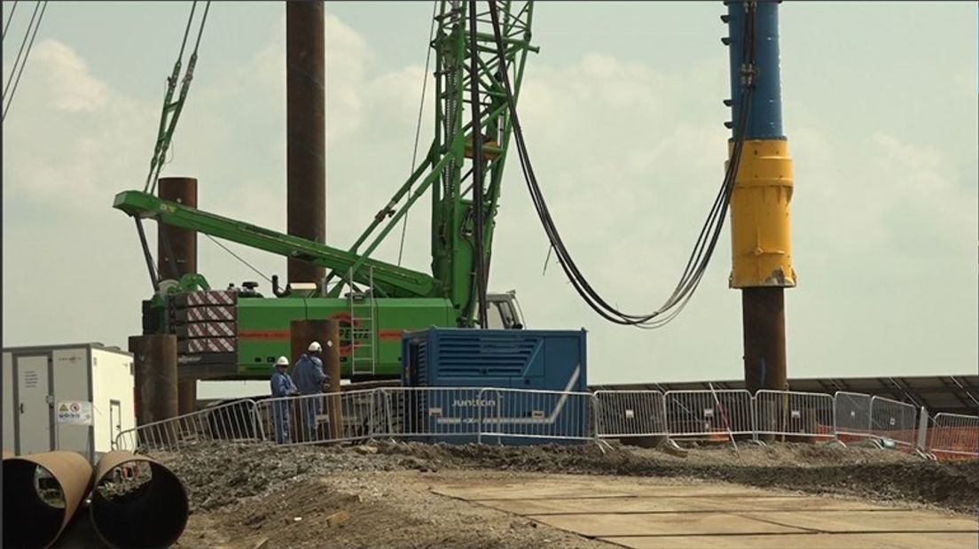 Op de afvalstort in Geldermalsen staan nu windmolens