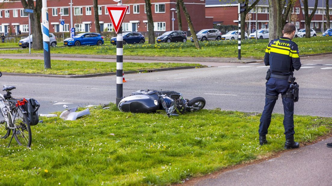 Volgens een omstander raakte het slachtoffer ernstig gewond.