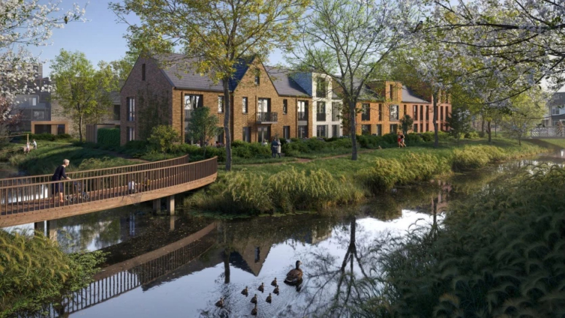 Deze nieuwe buurt wordt in de komende jaren tegen de huidige buurt aan gebouwd
