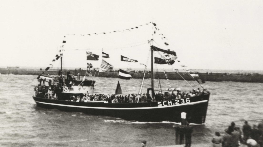 De Noordster op zee in de jaren 50 