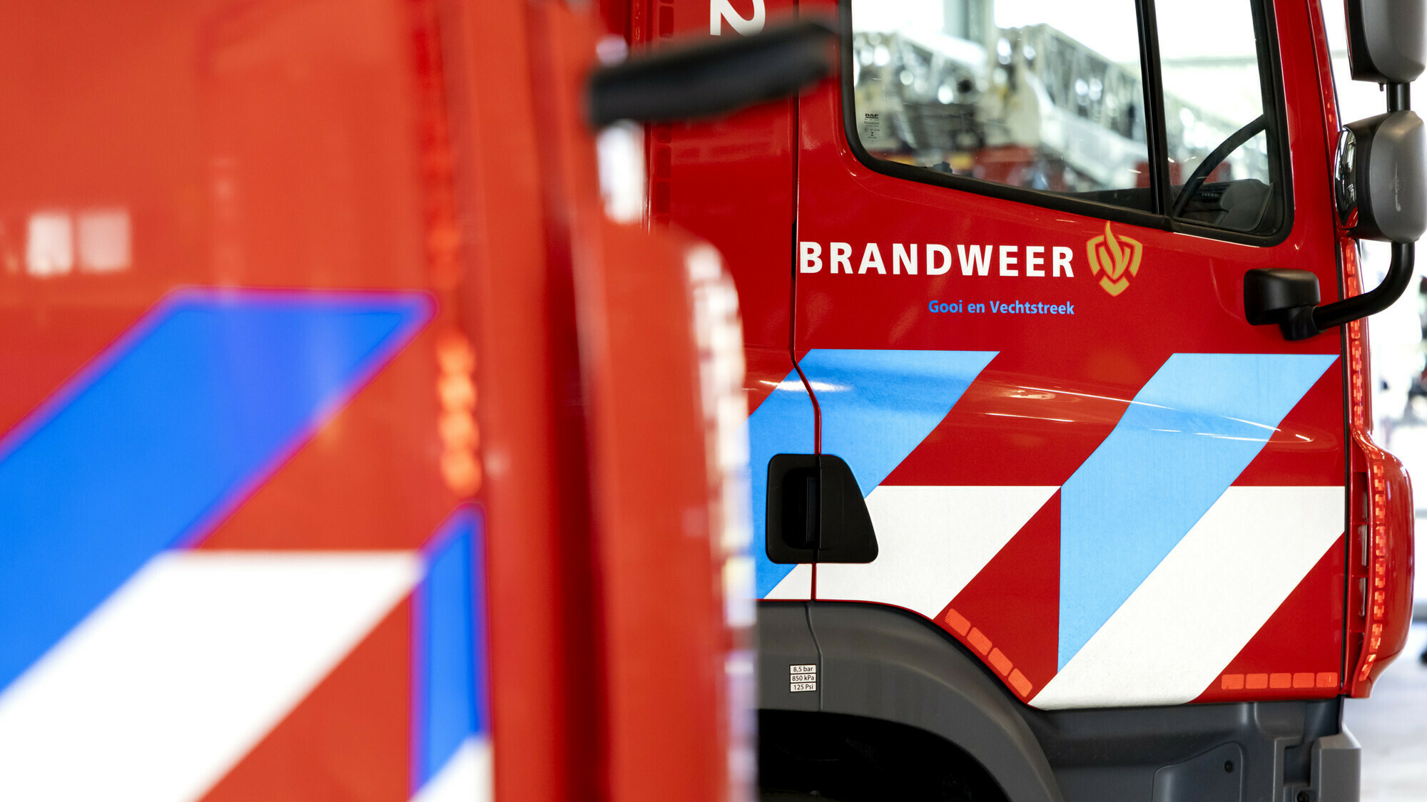 Keet in brand aan de Molenweg in Zuidzande
