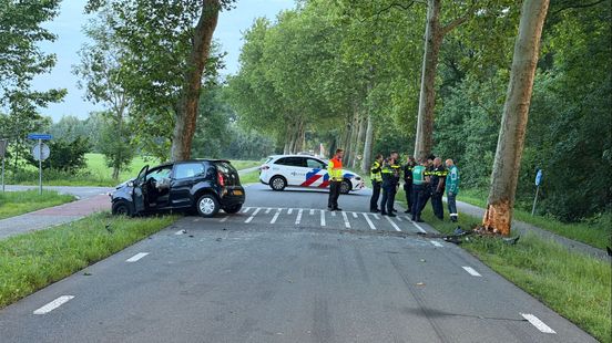 Gewonde bij zwaar auto-ongeluk