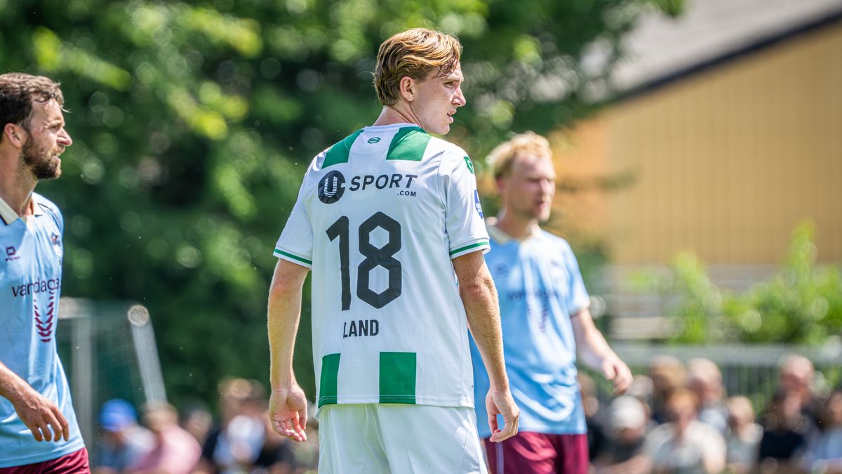 FC Groningen-huurling Land uit Peize: 'Nu het wennen over is, wil ik weer een volgende stap zetten'