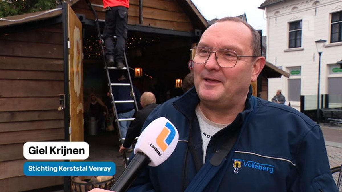 Toch 'gewoon' kerststal in centrum van Venray