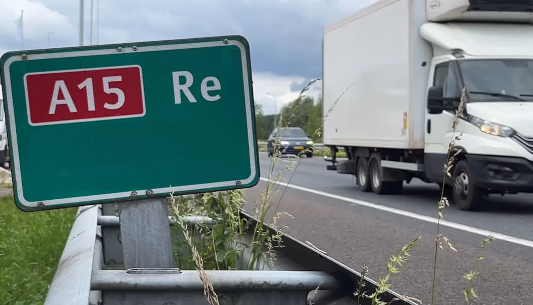 Het ongeluk vond plaats op de A15