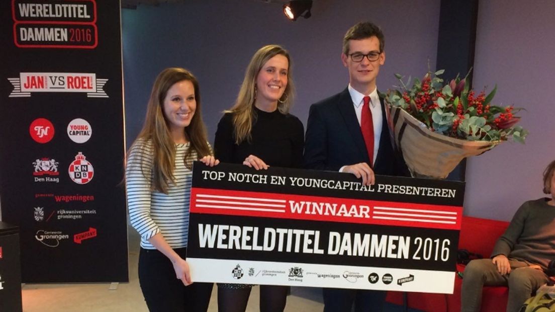 Roel Boomstra is wereldkampioen (Rechten: Karin Mulder / RTV Drenthe)