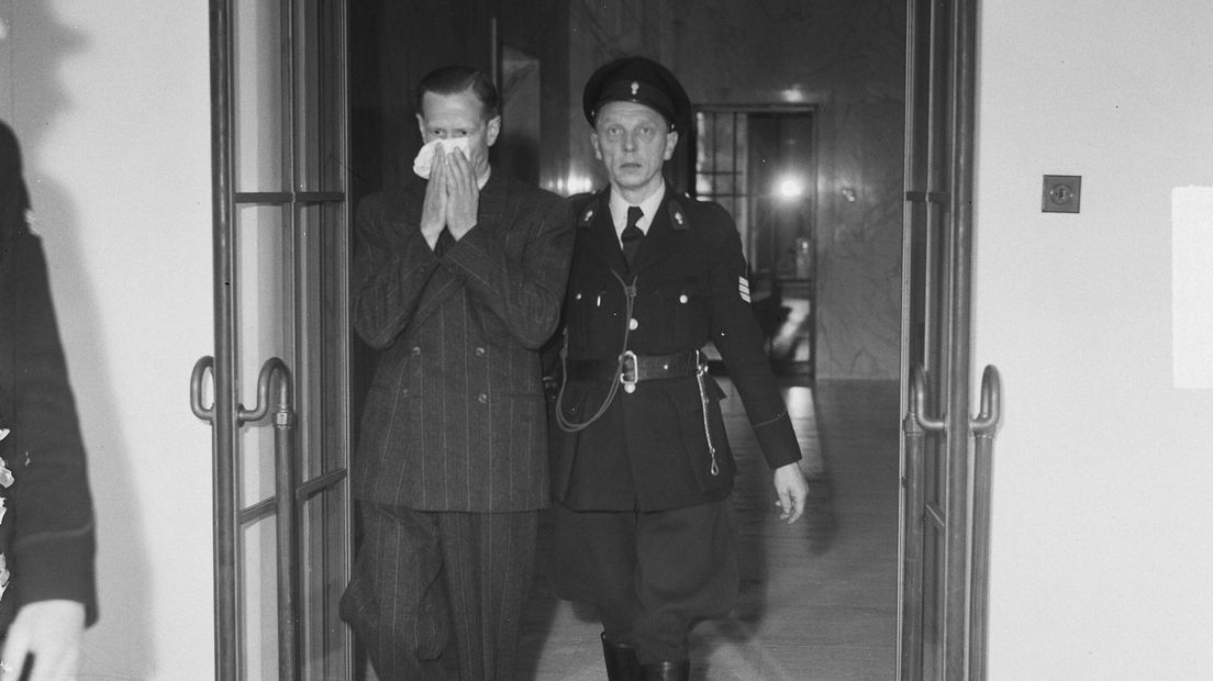 Aus der Fünten in de rechtbank in 1949