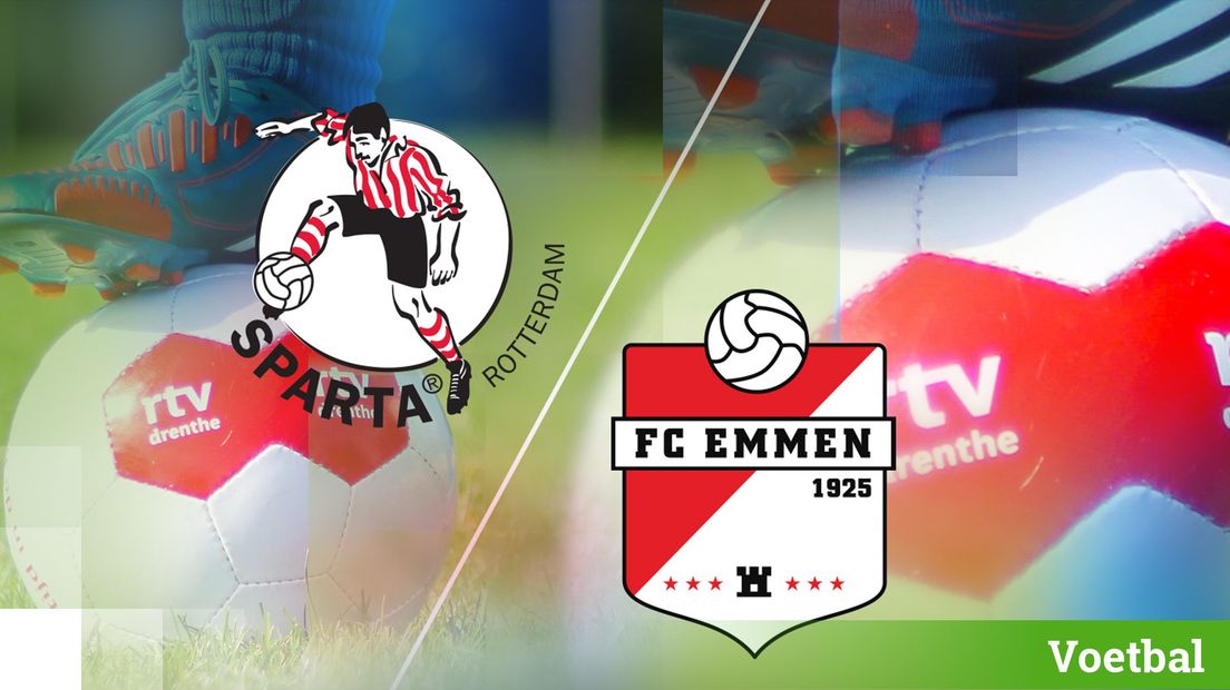 Live: Sparta - FC Emmen (Rechten: RTV Drenthe)