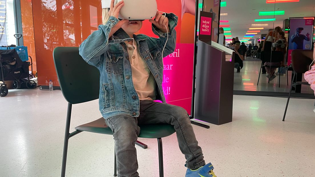 Met een VR-bril een voorstelling zien